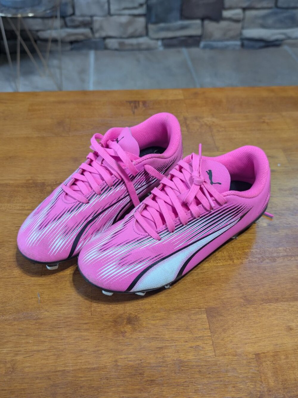 Puma soccer cleats little kids size 2